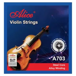 купить Струна для музыкального инструмента Alice A703 Violin Strings 4/4 в Кишинёве 