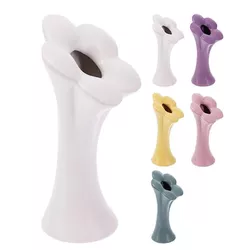 cumpără Vază H&S 55211 Floare, H14cm, D8.5cm, ceramica (în asort.) în Chișinău 