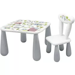 купить Набор детской мебели Maltex Maltex Luna Town White Grey в Кишинёве 