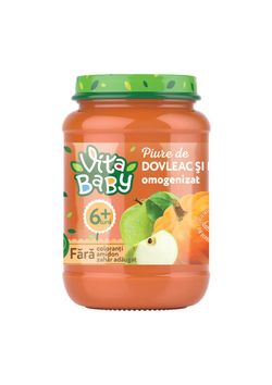 Пюре Baby Vita без сахара, тыква, яблоко, 180г