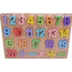 cumpără Jucărie Richi (24708) cifre din lemn în Chișinău 