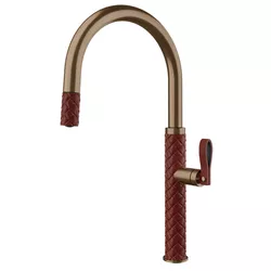 cumpără Bateria bucătărie Gessi 60914-447 Red Cherry/Coffee Bronze Br PVD în Chișinău 