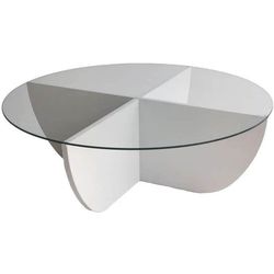 купить Журнальный столик Trendy Lily, белый 90x30x90 см в Кишинёве 