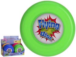 Disc zburator Frisbee 15cm, desen, diverse culori