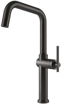 купить Смеситель кухонный Gessi 60650-707 Habito Black Metal Brushed PVD в Кишинёве 