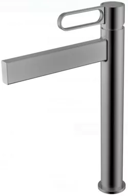 купить Смеситель для умывальника Zaffiro F-DESIGN Gun Metal FD1-ZFR-2L-04 (lavoar inalt) в Кишинёве 
