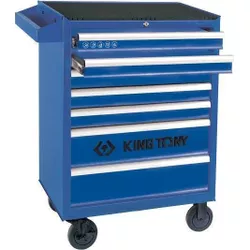 купить Система хранения инструментов King Tony 934-010MRV с инструментом красная, 7 ящика (286 пр.) VAG, MB, OPEL, BMW, Jap. в Кишинёве 