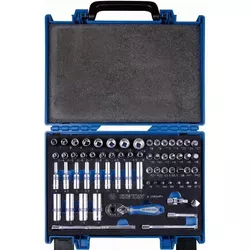 cumpără Set de unelte de mână King Tony 2565MRV набор 1/4" головок 6 гран., вставок бит и принадл., 65 пр. (FOAM) в кейсе în Chișinău 