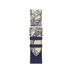 купить Ремешок VPG Rhea Series Real Leather iWatch Strap 38/40/41mm Blue в Кишинёве 