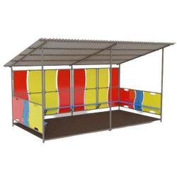 купить Детская площадка PlayPark 4611 Павильон ПЛ-411 (с полом и скамейками) в Кишинёве 