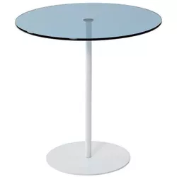 купить Журнальный столик Trendy Chill-Out, Белый, Синий 50x50x50 см в Кишинёве 