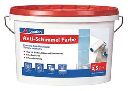 Краска латексная от плесени 2,5л. Antischimmel-Farbe  BF020326