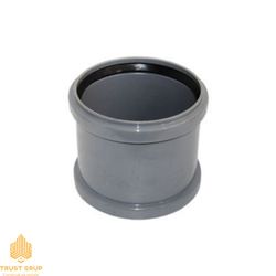 Муфта диаметр 110 (серый) Interplast