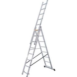 cumpără Scară Lider-Tech AC0308A Scara cu trei tronsoane, 3x8 trepte, H=5.08m, sarcina max.150kg în Chișinău 