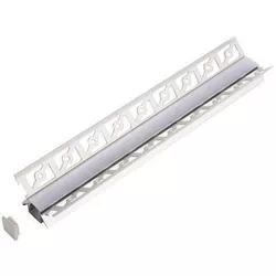 купить Аксессуар для освещения LED Market Profile LED Wall Corner LMX-302, 12,2*21,45mm, hole 9,6mm, 2000mm/set в Кишинёве 