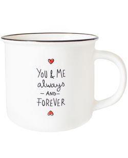 Кружка белая Love 370 ml