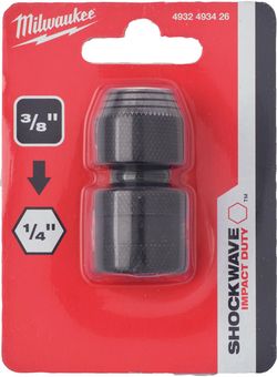 cumpără Set de tubulare, bite, duze Milwaukee 4932493426 adaptor Shockwave 3/8 SQ 1/4hex în Chișinău 