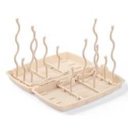 купить Сушка для бутылочек BabyOno 1071/03 Suport pentru uscarea biberoane si sticlute bej в Кишинёве 