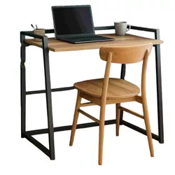 купить Офисный стол Hopeland MS-05 pliantă (105x50x85cm), Stejar в Кишинёве 