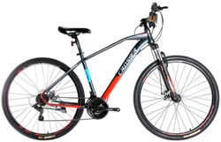 cumpără Bicicletă Crosser CR GEMINI R29 GD-SKD Black Red în Chișinău 