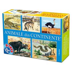 Настольная игра Animale din continente, код 41170
