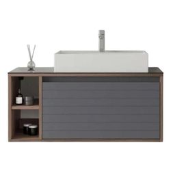 купить Шкаф под умывальник Orka Prato 100 Navaro/Anthracite в Кишинёве 