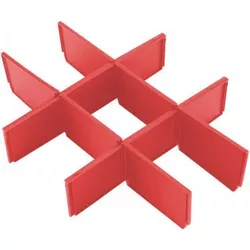 купить Система хранения инструментов Milwaukee 4932479104 separatoare p/u cutia Packout, 3 sertare в Кишинёве 