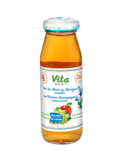 VITA Baby cок яблочно-виноградный 175 мл