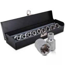 купить Набор головок, бит, насадок Force 4093 Набор головок 1/2 TORX E10-E24 9ед в Кишинёве 