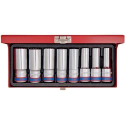 купить Набор головок, бит, насадок King Tony 4208MR набор торцевых головок глубоких 12 гран. 12-23мм 1/2", 8 пр. в Кишинёве 