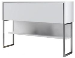 cumpără Masă Trendy Luxe, ArgintAlb, 120x80x30cm (GTR005832) în Chișinău 