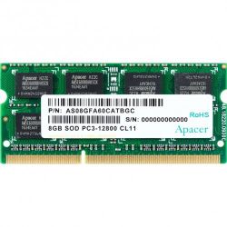8GB DDR3 1600MHz SODIMM 204pin Apacer