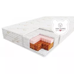 купить Детское постельное белье Veres 51.6.01 Матрас Латекс+Мемори Органик 10 в Кишинёве 