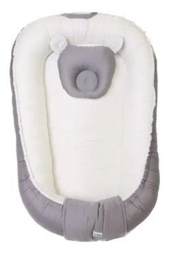 купить Гнездо для новорожденных PernaMea Babynest Satin Gri (PM.101552/2) в Кишинёве 