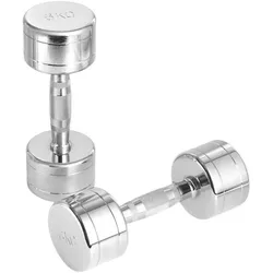 cumpără Ganteră LiveUp 49387 Gantere Chrome Dumbbell 6.0kg, MDPO2017/06/SR în Chișinău 