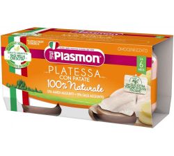 Plasmon Пюре из камбалы с картофелем (6+ мес) 2 х 80 г