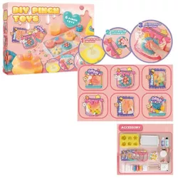 купить Игрушка Essa 708B-70 Набор для творчества «Сделай сам»: игрушки-антистресс, 6 шт. в Кишинёве 