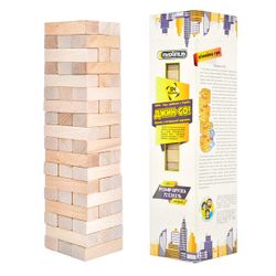 Настольная игра деревянная "Дженга", 54 брусков 5254 (8161)