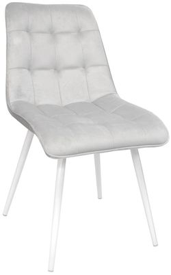 cumpără Scaun Deco Capella Catifea Grey HLR20 + White Legs în Chișinău 