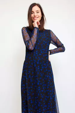 Платье CO'COUTURE Черный/синий 76325
