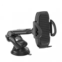купить Автомобильный держатель Yesido C111 Car Holder Dashboard/Windshield Spring Black в Кишинёве 