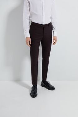 Брюки ZARA Темно бордо 1564/421/606