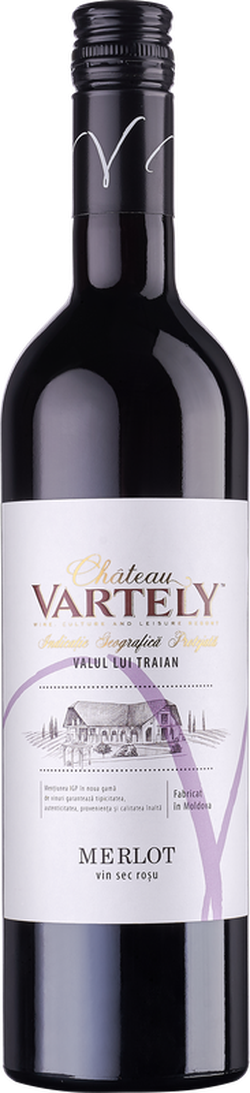 Вино  Мерло Château Vartely IGP, красное сухое,  0.75 L