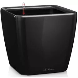 купить Цветочный горшок Lechuza Quadro Premium 43 LS, Black в Кишинёве 