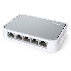 .5-port 10/100Mbps Desktop Switch  TP-LINK "TL-SF1005D", Plastic Case