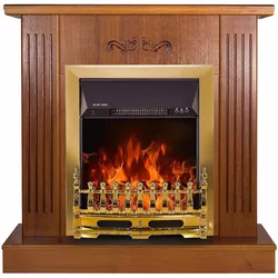 купить Камин электрический ArtFlame Smile & Galileo gold, 905x940x265 mm, Nuc inchis в Кишинёве 