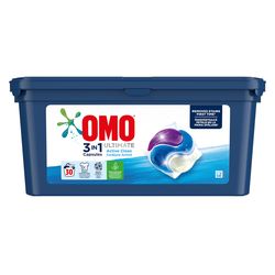 Omo Ultimate Trio Capsule Active Clean, 30 шт.