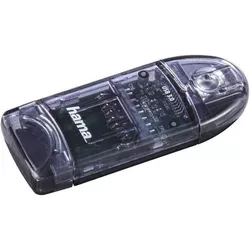 купить Кардридер Hama 124194 USB 3.0 Card Reader, SD/micro SD, anthracite в Кишинёве 