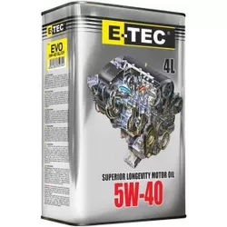 купить Масло E-TEC EVO 5W-40 4L в Кишинёве 
