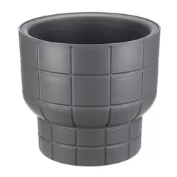 купить Цветочный горшок Idea М3257 Kare, 1.9L, Grafit в Кишинёве 